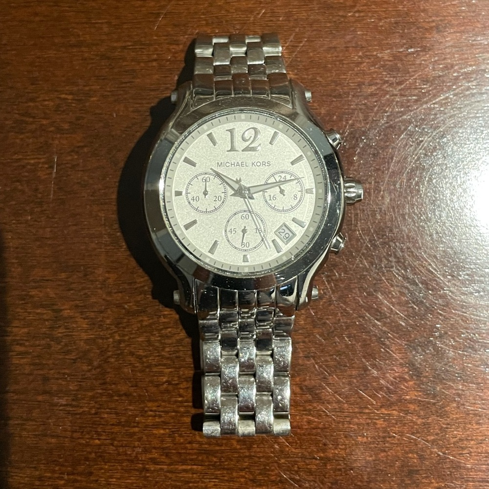 Michael Kors stainless steel watch